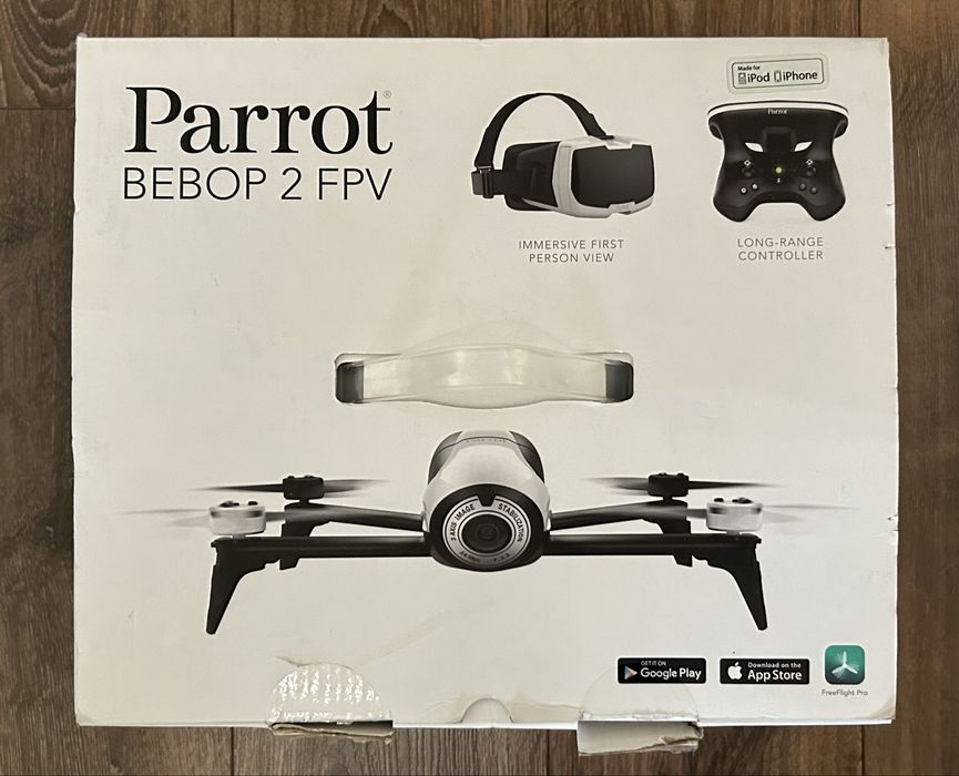 Ochelari FPV si telecomanda drona Parrot Bebop 2