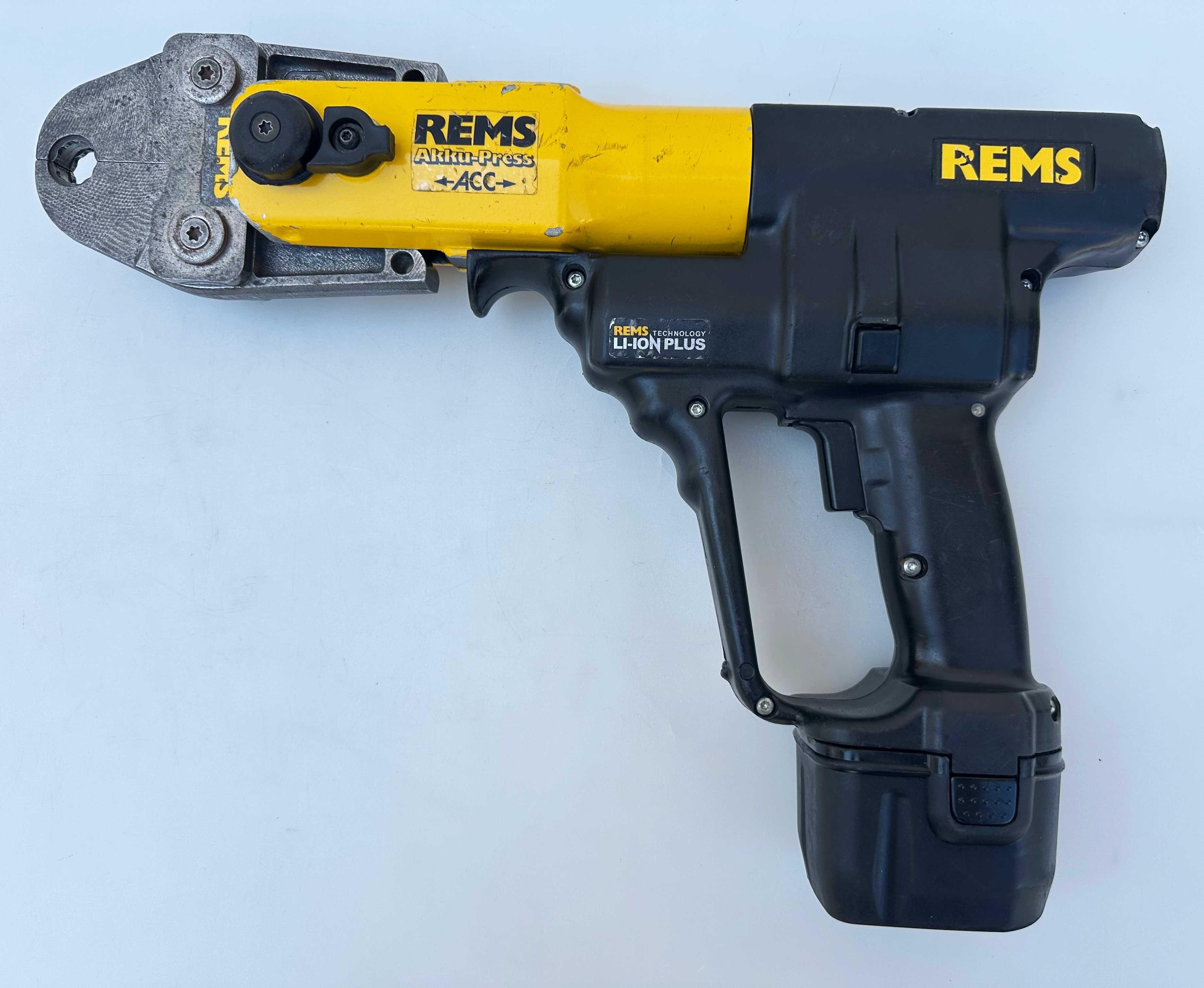 REMS Akku-Press ACC - Акумулаторна радиална преса 2x14.4V 3.0Ah комп.