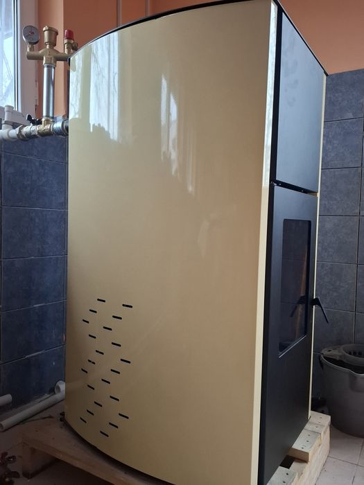 Termoșemineu/ Centrală  pe peleți Fornello Fiama Confort, 30 kw