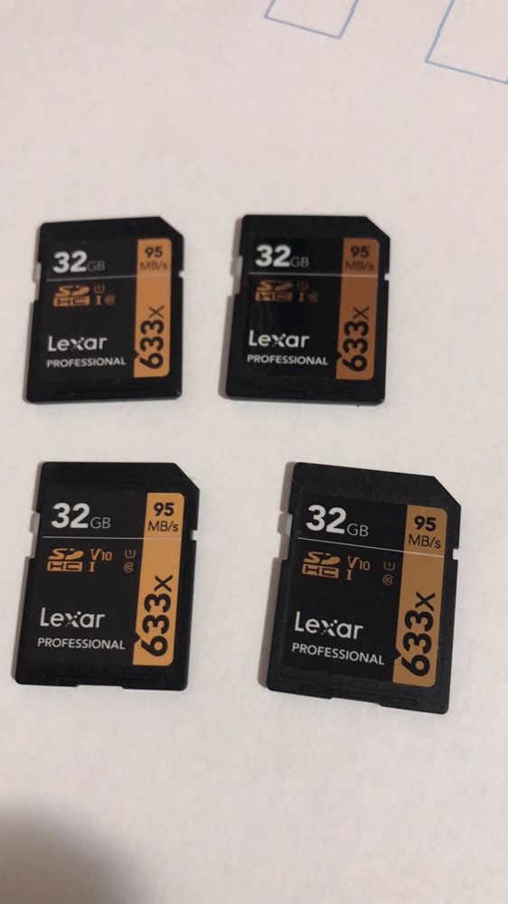 Carduri SD LEXAR SANDISK 16 si 32 gb transport gratuit