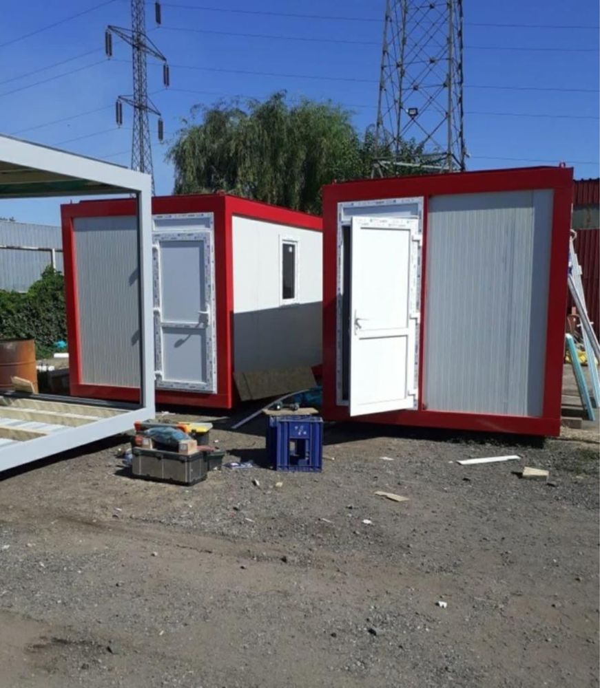 Container birou santier vestiar depozitare standard locuit modular