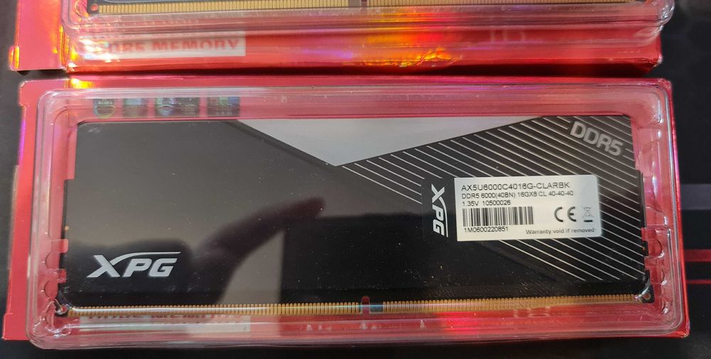RAM DDR5 Adata XPG LANCER RGB (2x16gb) 32gb - AX5U6000C4016G-CLARBK