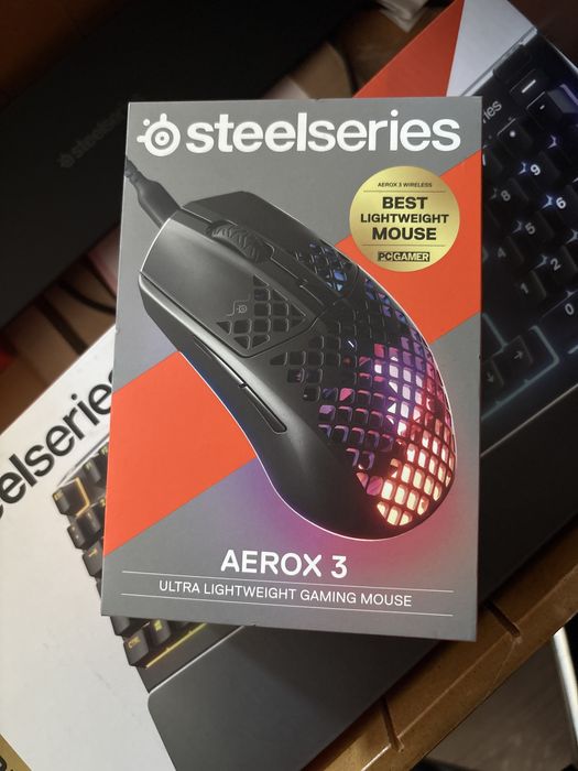 SteelSeries Aerox3 best lightweight mouse
