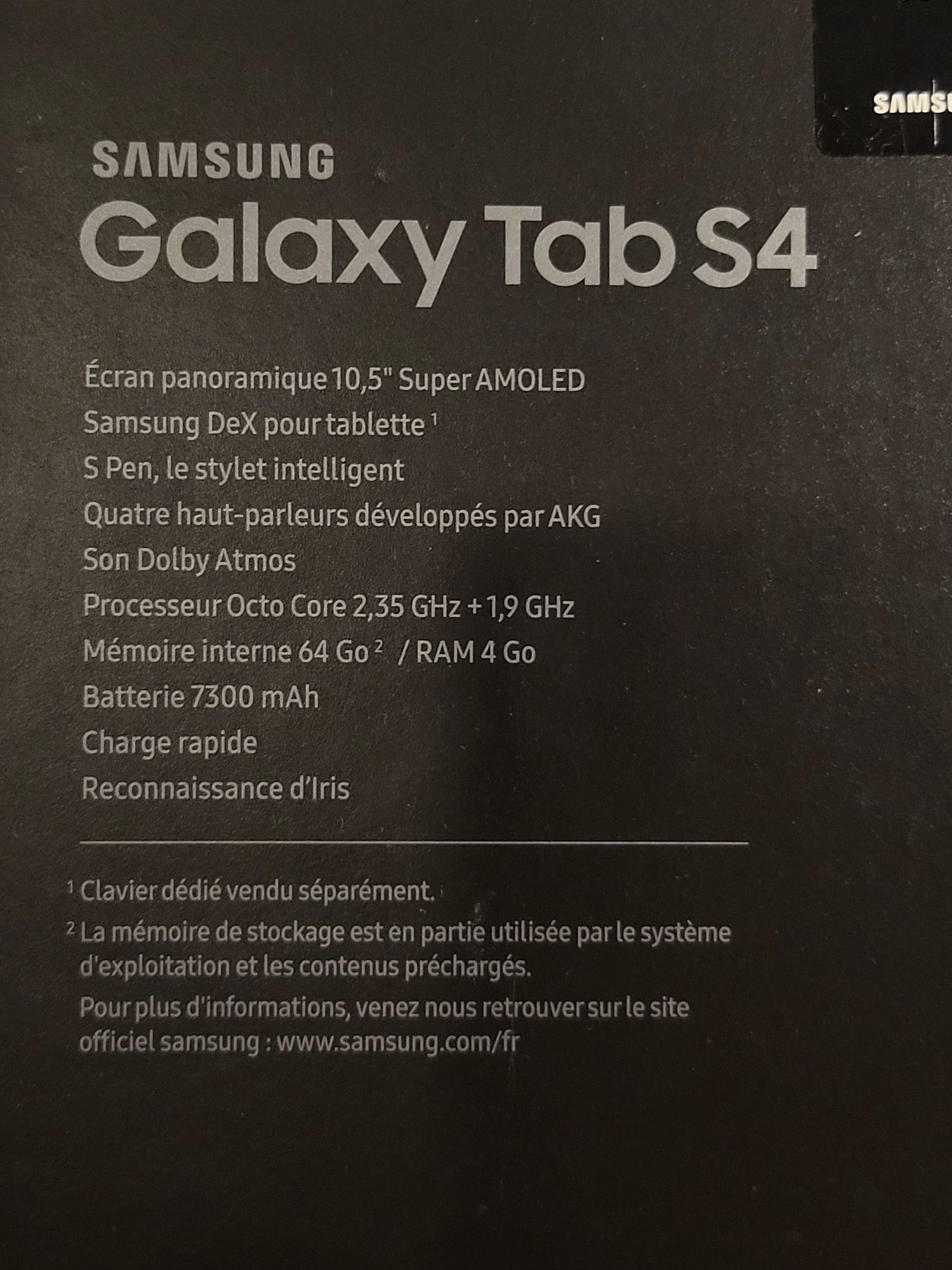 Таблет Samsung Tab S4