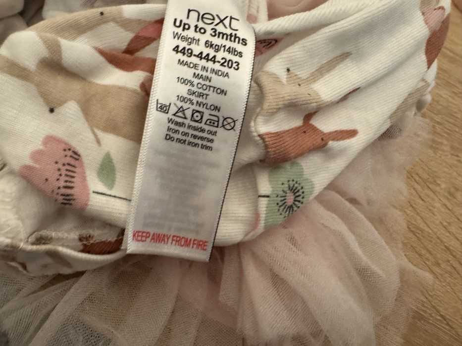 Set 2 pijamale bebe Next 9-12 luni, marime 80