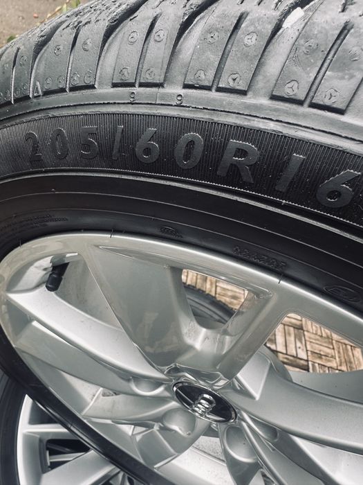 Roti Audi 16 cu pneuri Dunlop Winter Sport 3D 205 60 16 Iarna Audi AO