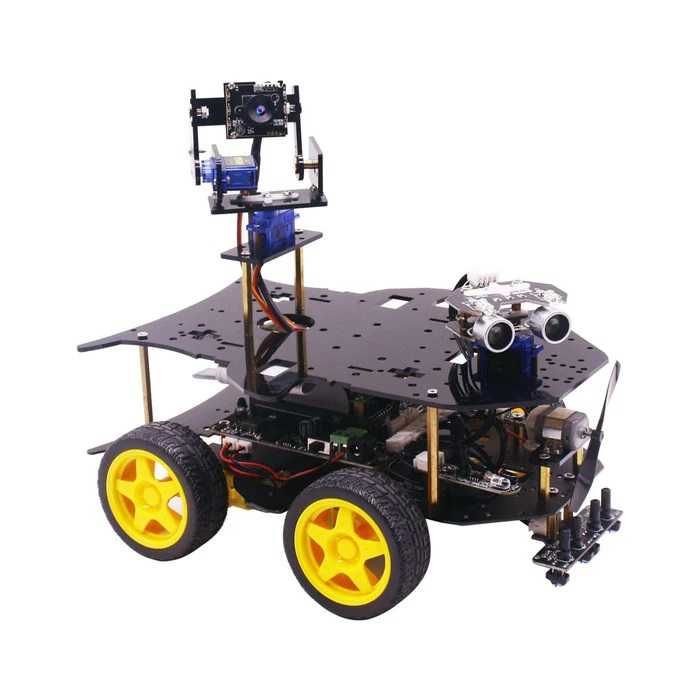 Robot Yahboom 4WD, cu placa Raspberry Pi 4B 4GB