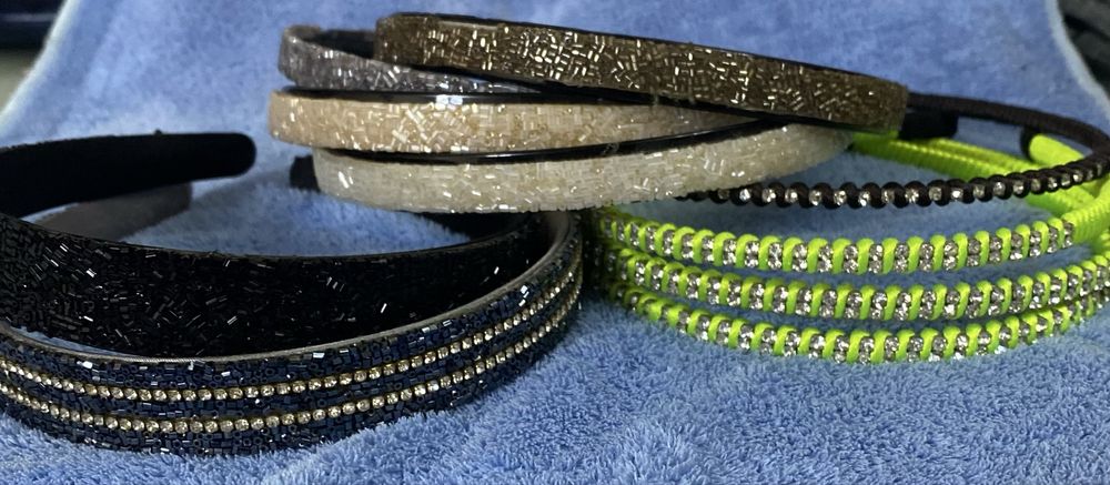 Ободки сваровские камни. Ободки простые розы и цветы