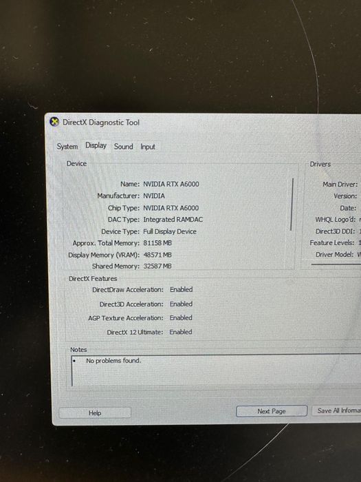 Placa Video RTX a6000