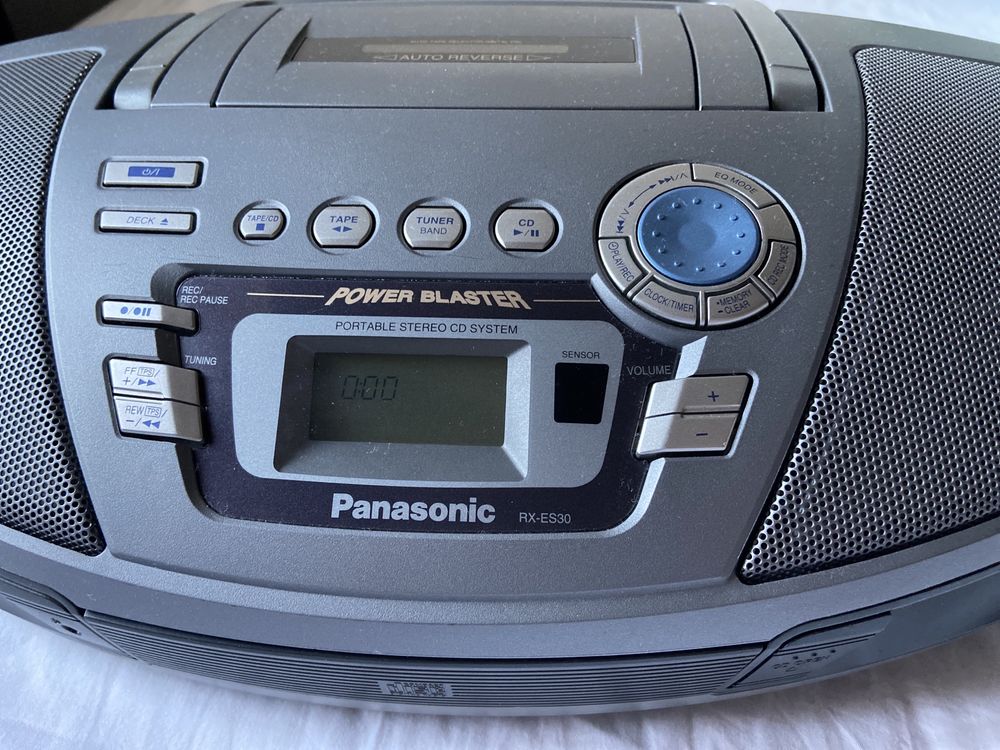 Radio-CD cu caseta Panasonic RX-ES30, stare exceptionala.