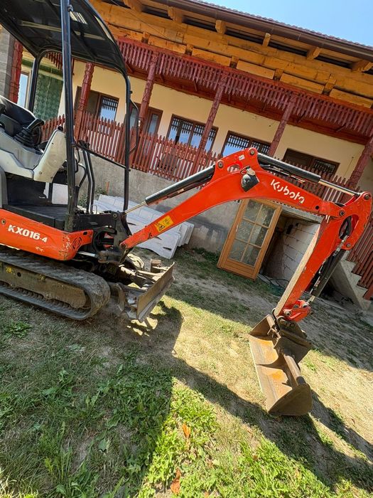 Miniexcavator Kubota KX 016-4, 1,6t, rate bancare