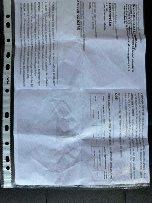 Evacuare ARROW full sitem omologata