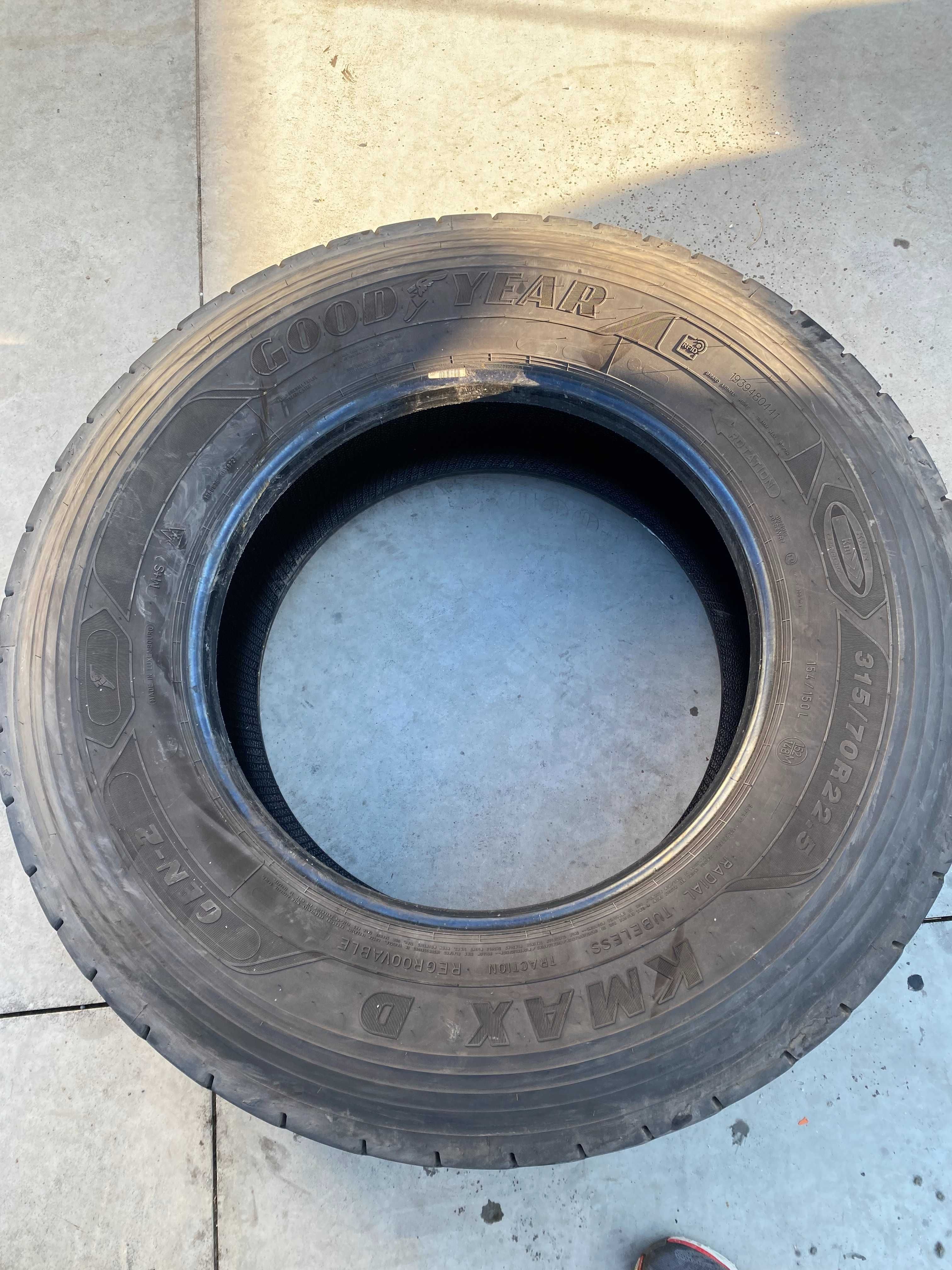 Anvelope Camion GoodYear 315/70 R22.5 - Livrare 24-48h, Garantie