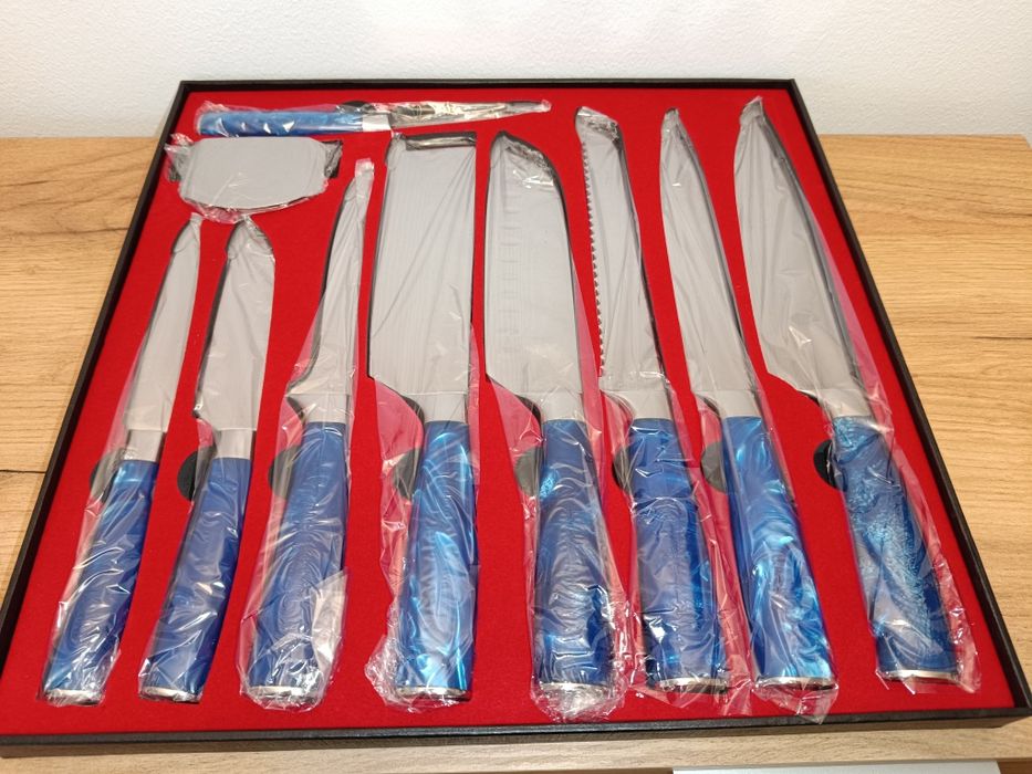 Set cuțite bucatarie profesional, NOU