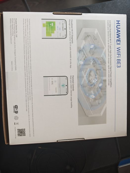 Router WiFi 6 WiFi 7 802.11ax/be Huawei BE3 Dual Band WAN 2.5GB