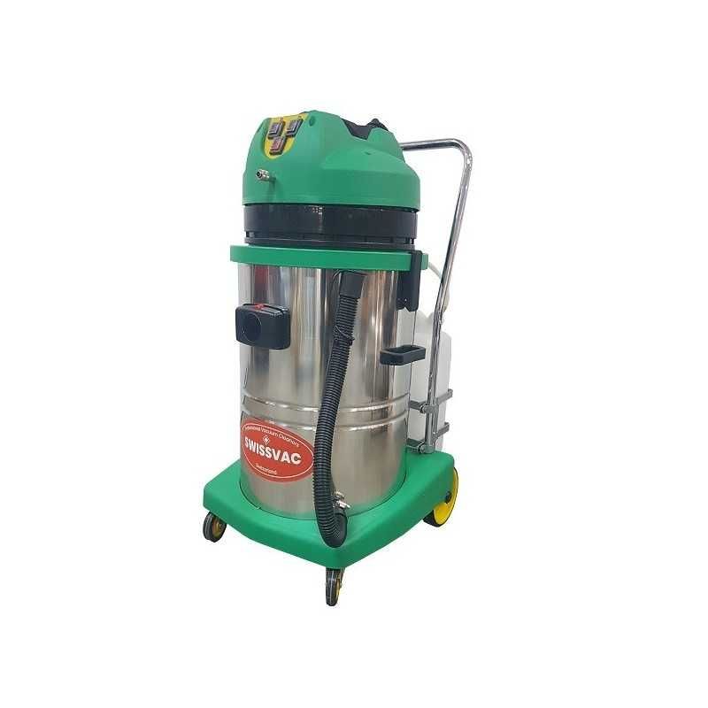 Aspirator cu spalare 2000W cuva inox 60 litri AC-602CS SWISSVAC