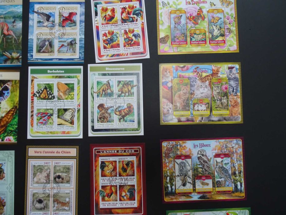 50 colite stampilate , timbre tematice Fauna/Animale (Lot 3107)