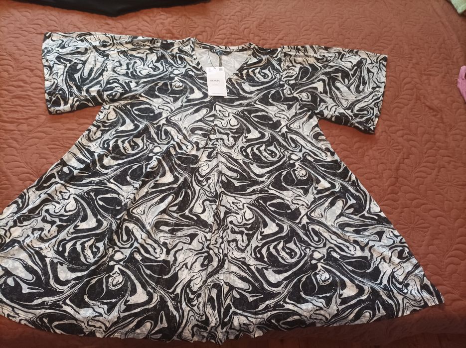 Макси туника с пролет ръкави