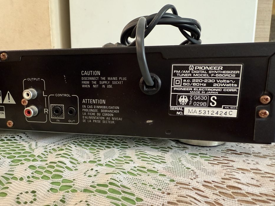 Pioneer F-550RDS