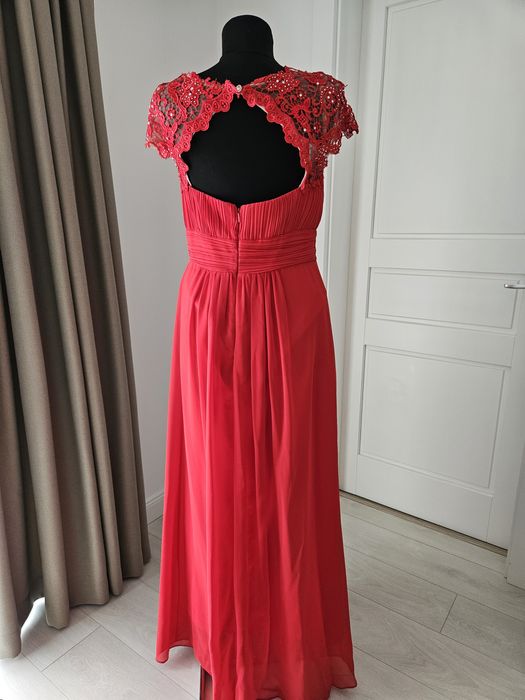 Rochie roșie lunga