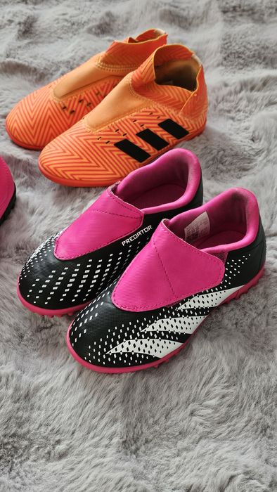 Ghete fotbal Adidas pentru copii, mărimea 28