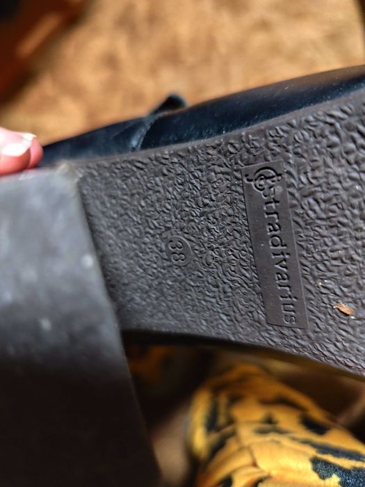 Cizme piele Stradivarius Nr 38