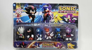 Комплект Соник фигури Sonic 6 броя / всички играчки