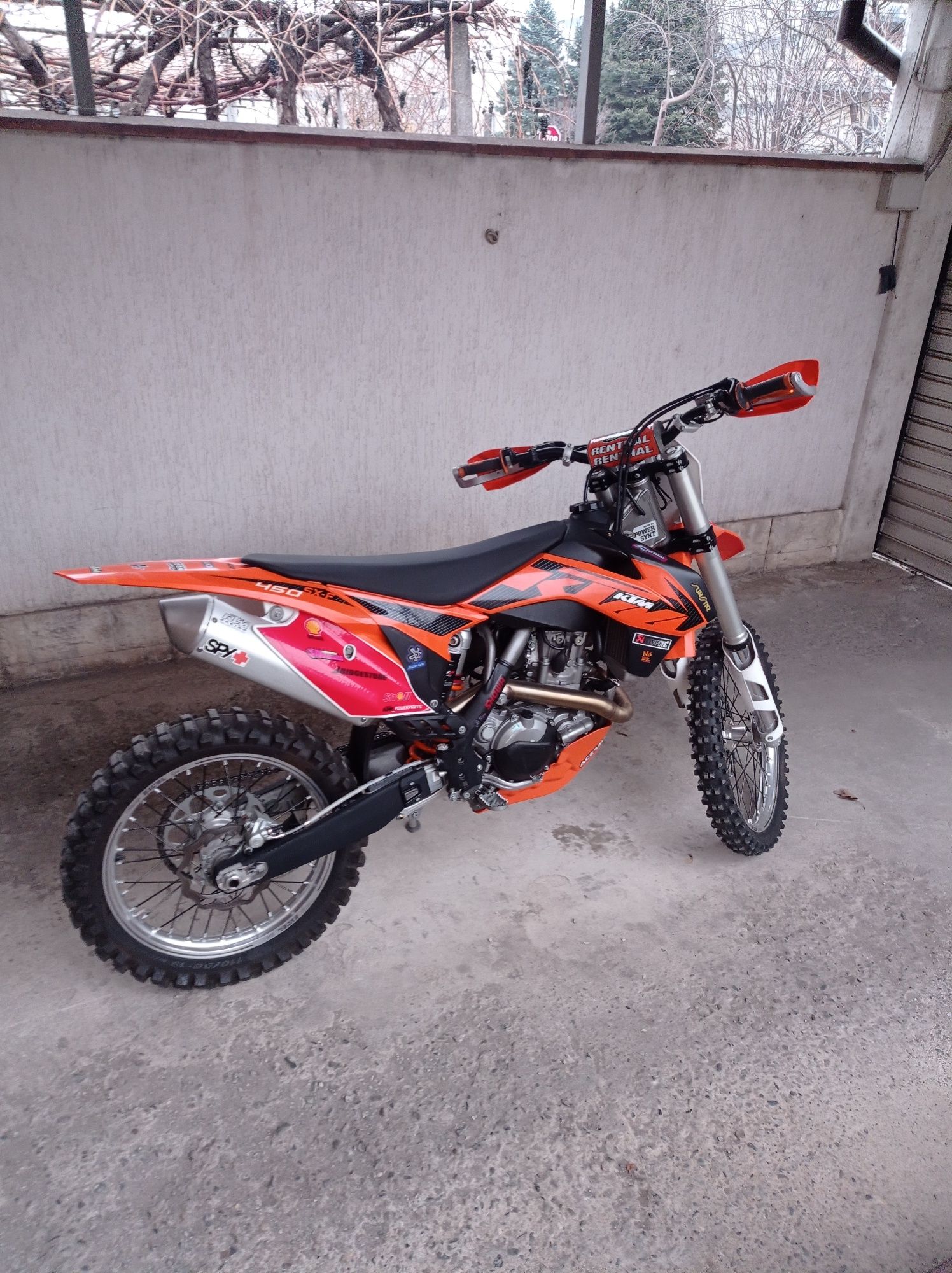 Кросов мотор KTM SX-F 450i+мото екип