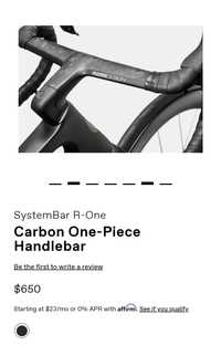 Ghidon Cannondale SystemBar R-One Momo Design carbon