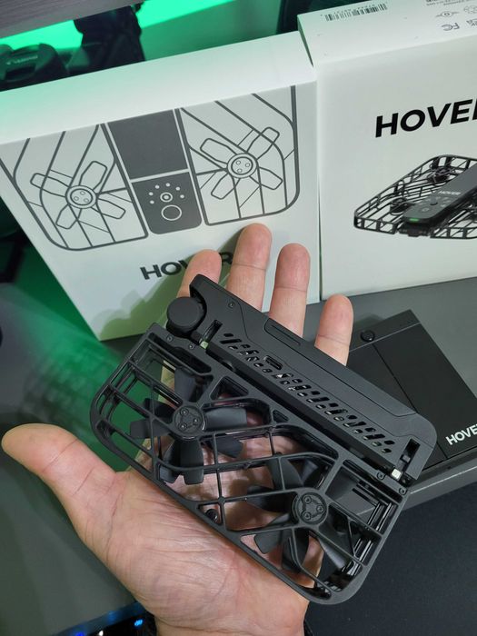 Drona HOVERAir X1 + 3 baterii si incarcator