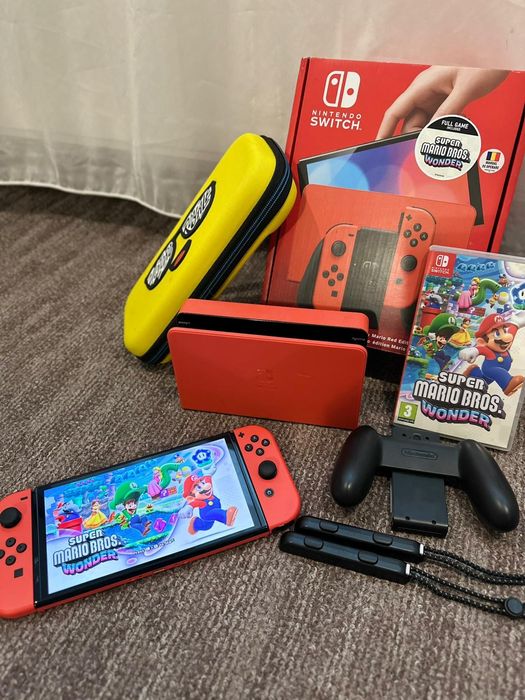 Nintendo Switch Lite OLED Mario Red Edition