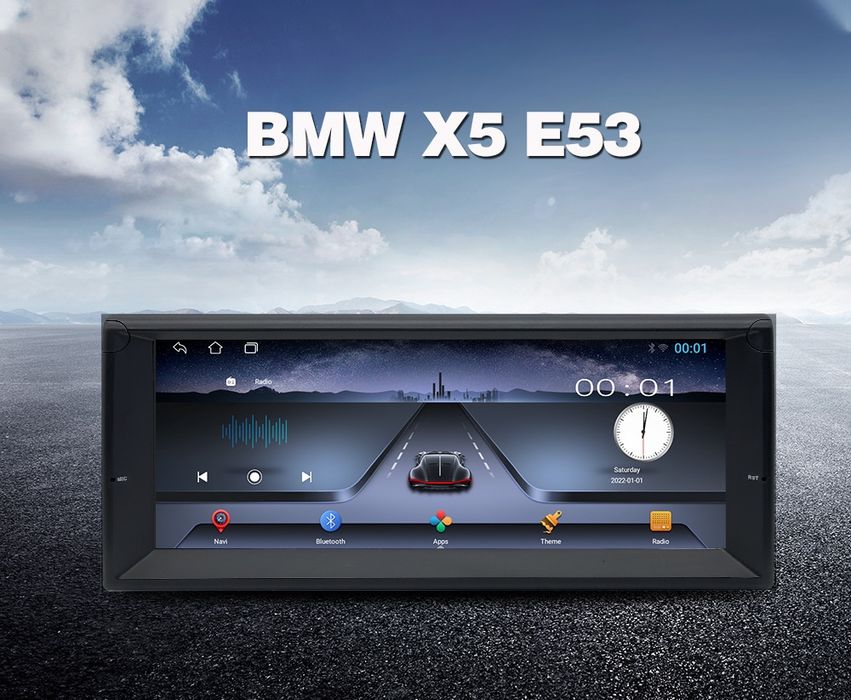 Android BMW для X5 E53  и 5 series E39