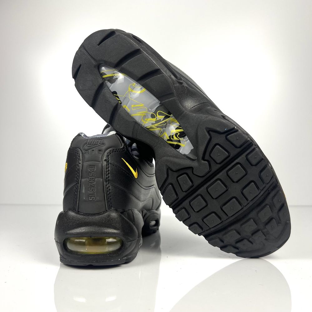 Nike Air Max 95 Corteiz Black Tour Yellow | Размери 40,42,43,44,45,46