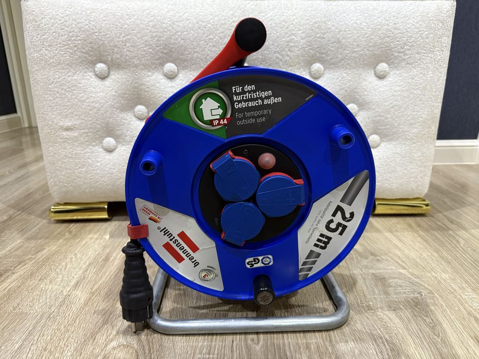 * Brennenstuhl удлинитель - катушка 25м оригинал Germany почти новая