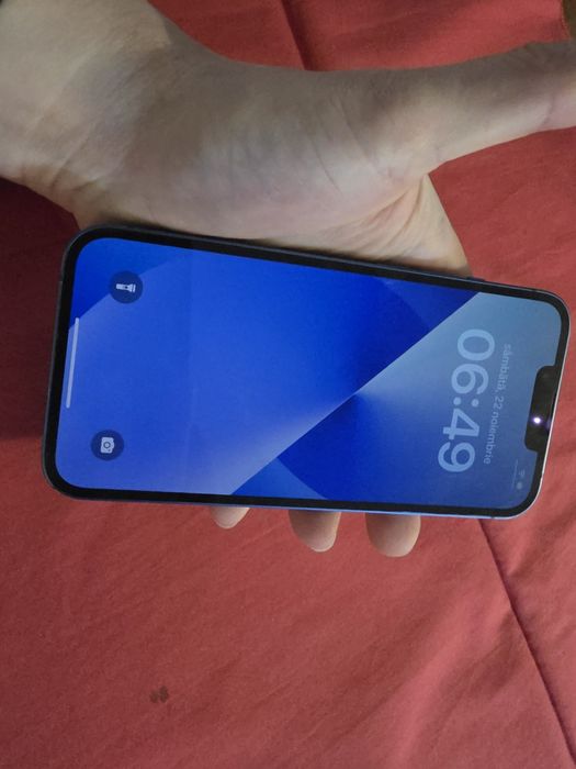 -Iphone 13, Blue, 128Gb, 6Ram, bat: 100%, stare foarte buna, doar tele