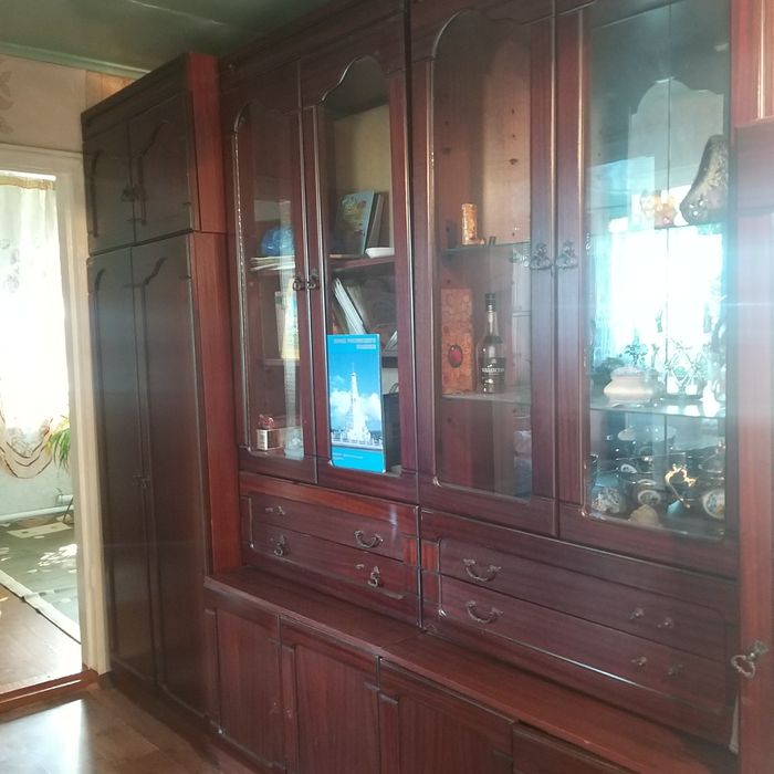 Белорусская стенка, натуральное дерево, фасад