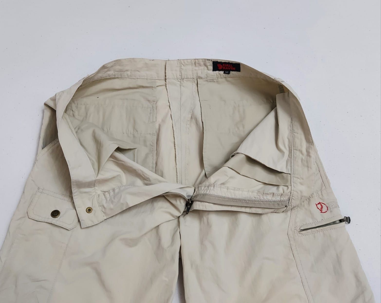 Pantaloni FJALLRAVEN G1000, 2 în 1, nr 52 & 54 EU, munte, vânătoare