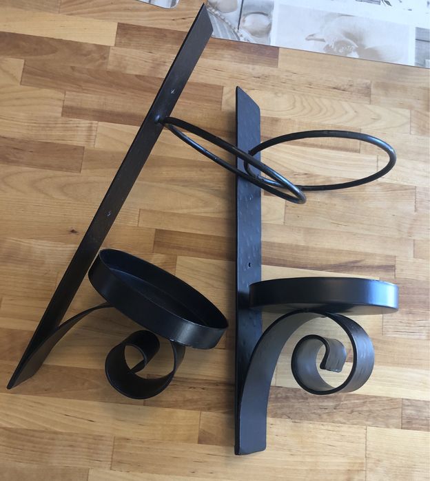 Suport metalic perete decorativ (2buc)