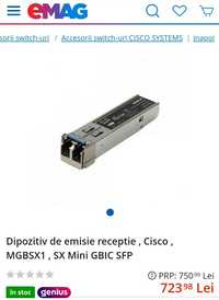 SFP Cisco  MGBSX1 si MGBT1-NOI,sigilate