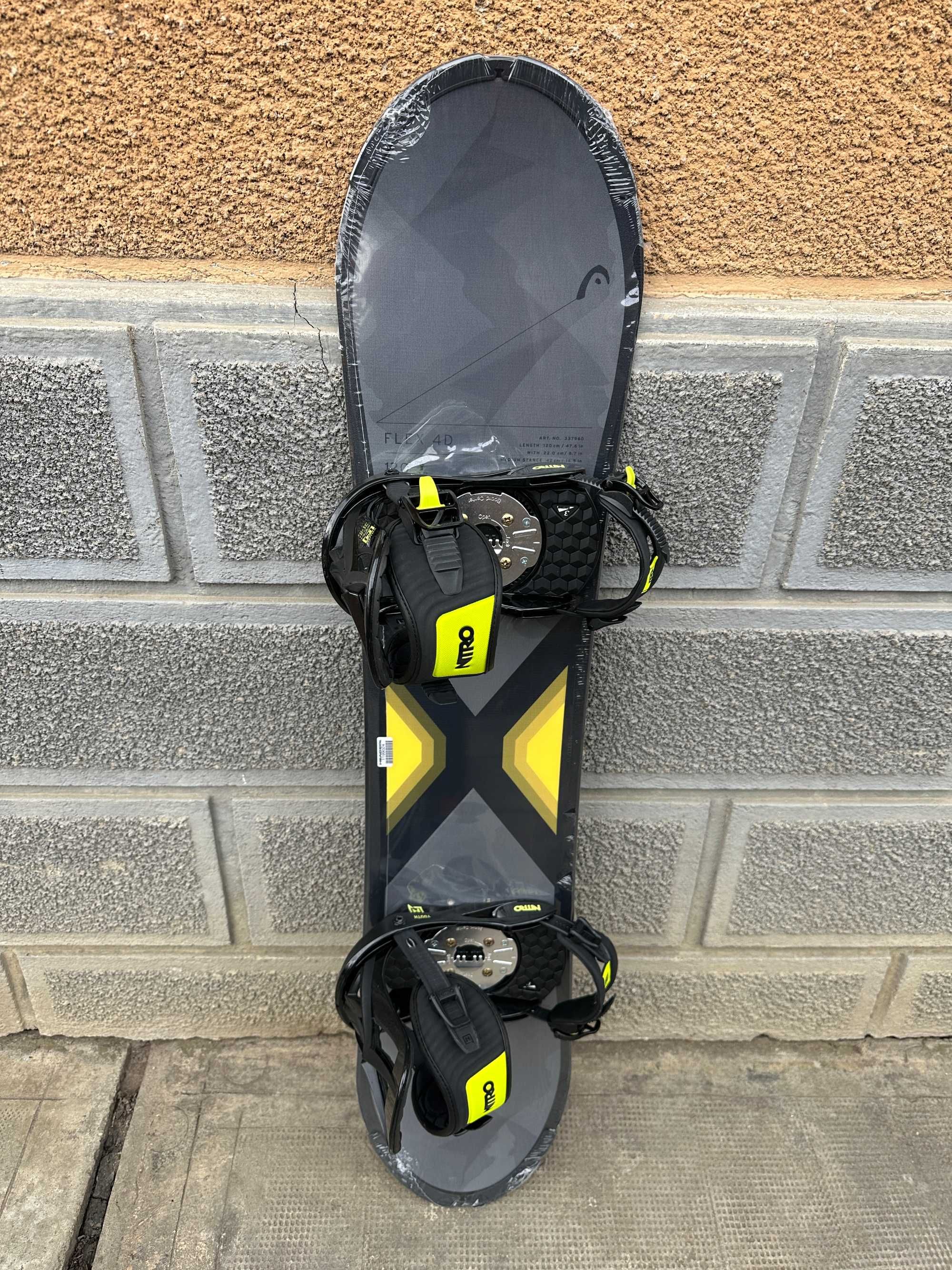 placa noua snowboard head flex 4d jr L120cm
