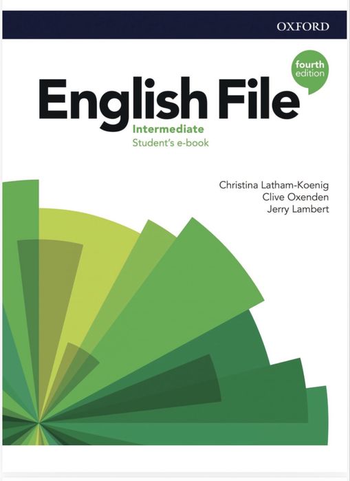 новый переплёт: English File “Intermediate” учебник и рабочая тетрадь