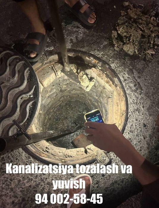 kanalizatsiya tozalash 24/7