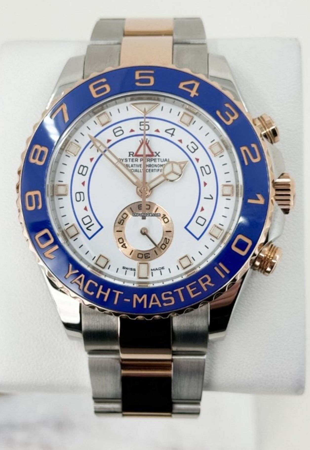 Rolex Yacht-Master ll Steel & 18K Rose Gold Oyster