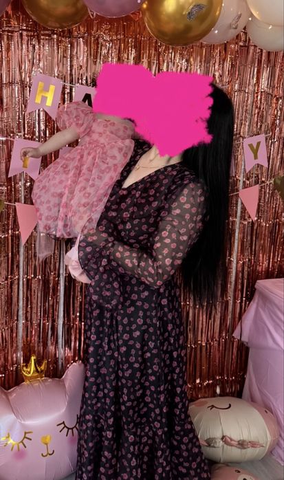 Платье нарядное 44р размер L!