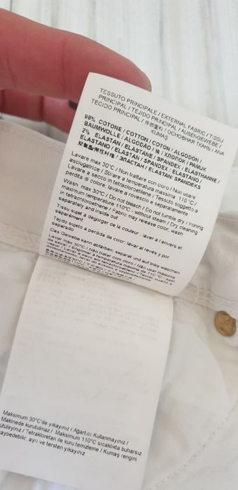 VERSACE JEANS COUTURE Crop Womens Size 28 ОРИГИНАЛ! Дамски Дънки!