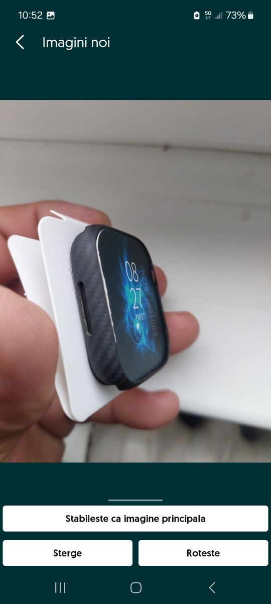 Protectie Pitaka pt ceas Apple 45 mm