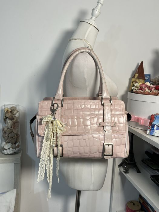 Geanta Anteprima Milano Roz Embosata Coquette