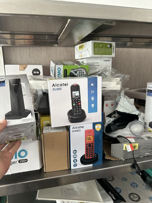 Telefoane fixe diverse modele (Philips, Alcatel, etc.) – funcționale