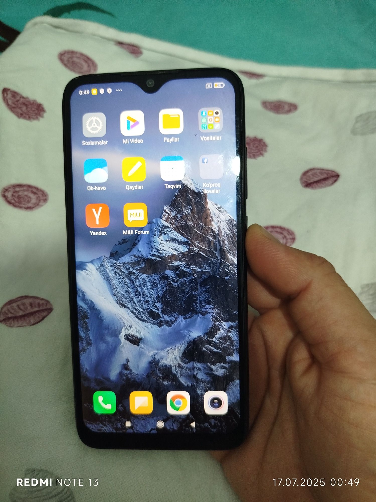Redmi note 7 yaxwi telfon