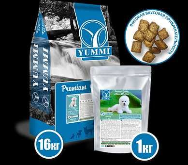 Yummi Premium Quality Mini «Мясо&Рыба» 14 кг